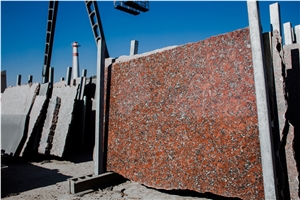 Karelia Red Granite Slabs
