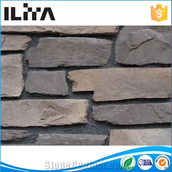 Durable Modeling Artificial Stone Veneer Cultured Stone Wall Stone