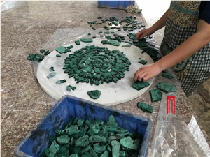 Green Malachite Price Semiprecious Stone Slabs for Sale