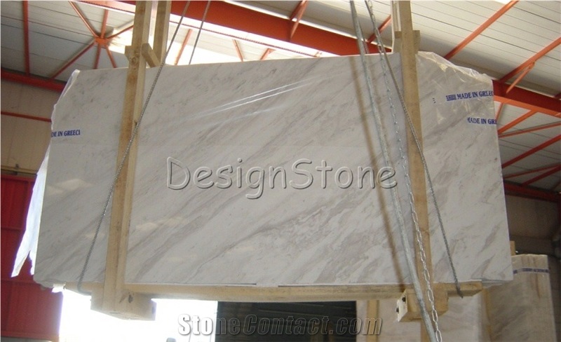 Volakas White Marble tiles & slabs, polished white marble floor covering tiles, walling tiles 