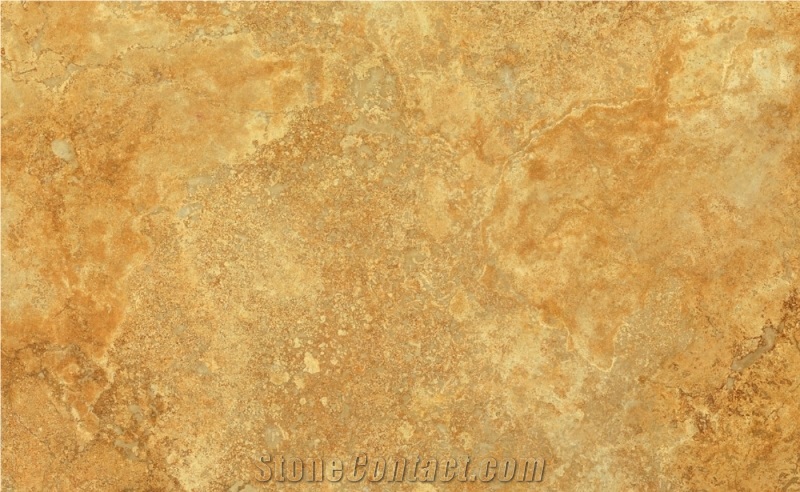 Denizli Yellow Travertine Tiles & Slabs, Travertine Pattern, Floor Covering Tiles