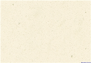 Beige Quartz Stone Artificial Stone for Bathroom Countertop Vanity Tops with Heating and Scratch Resistance