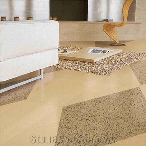 Canvas Color Engineered Quartz Floor Surface Tiles and Wall Tiles Cut to Size in High Quality at Wholesale