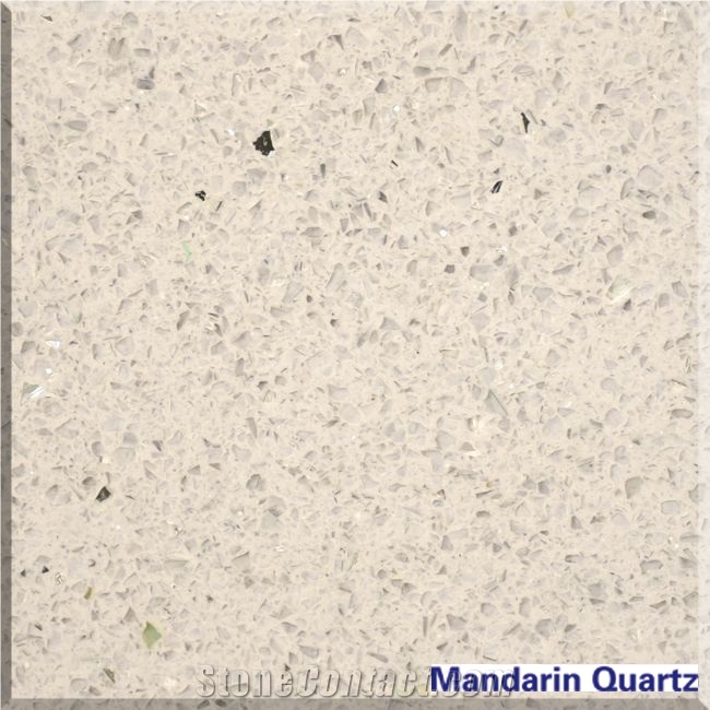 Engineered Quartz Stone Artificial Stone Slab Tiles from Guangdong with Various Edge Profiles and Custom Sizes