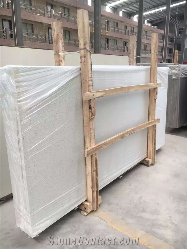 Mandarin China Quartz/Prefab/Polished Quartz Stone Slab from Guangdong Yunfu in 15mm 20mm 25mm 30mm Thickness, Oem and Custom Sizes & Color Available