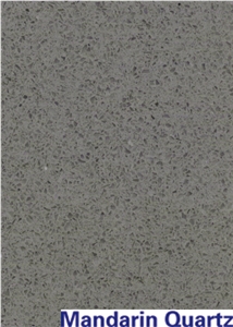Mandarin Pure1001 Grey Engineered Quartz Stone Slabs & Tiles