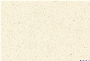 Mandarin Solid Series 2021 Artificial Quartz Stone Almond Color Tile & Slab, Polished Surfaces for Wall and Floor Tiles, Manufacturered from Guangdong