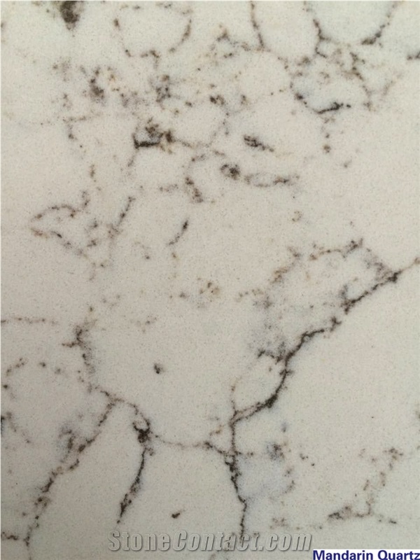 Natural Looks Engineered Quartz Stone Slabs & Tiles for Interior Application and Floors