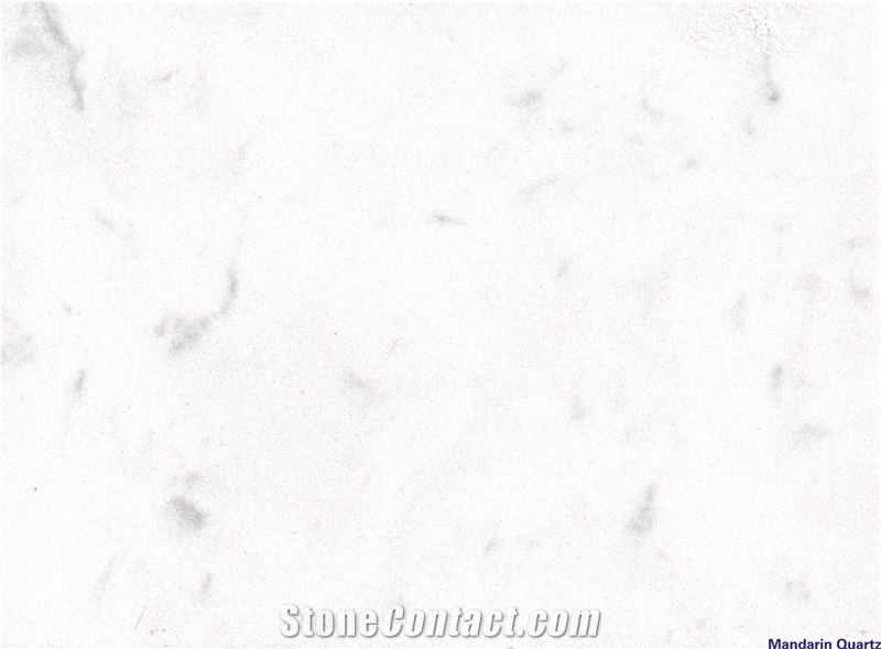 Snow White Artificial Quartz Stone Slab and Cut to Size Floor Tiles with Various Edge Profile