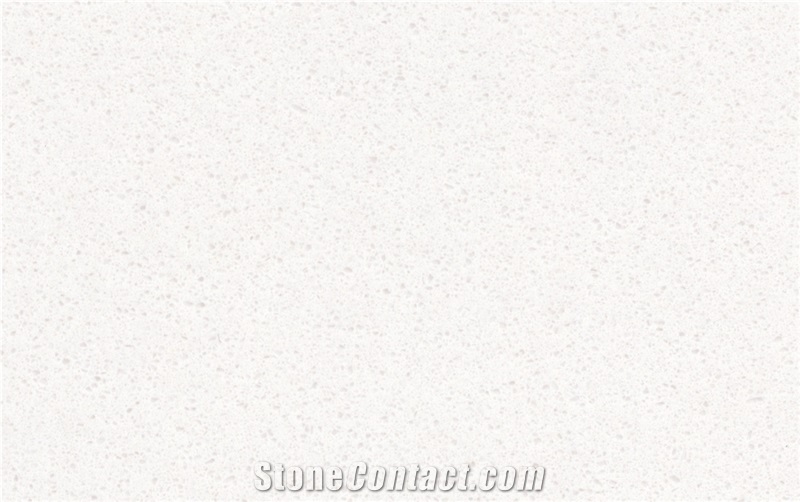 Snow White Quartz Stone Surfaces Bathroom Vanity Tops Countertops in High Quality with 2cm 3cm Thickness and Manufacturered from Guangdong