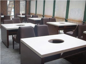 2016 New Design Hotel Worktops/Round Table Tops for Hotels and Restaurant
