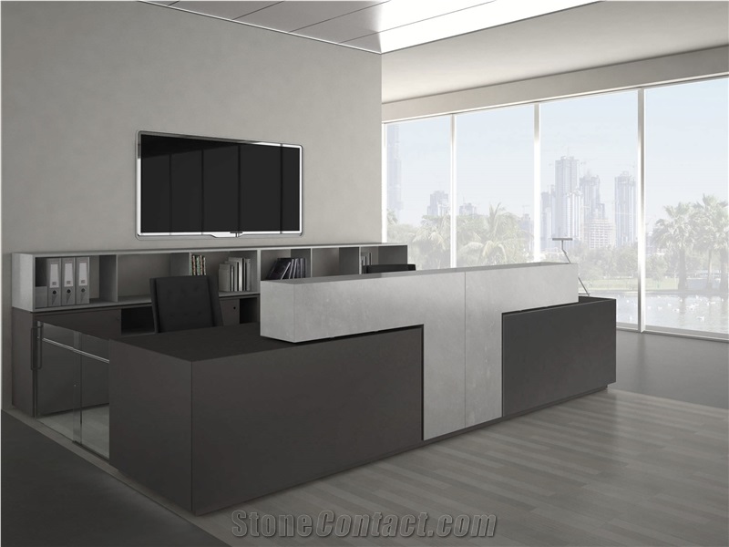 2016 New Design Led Reception Desk/ Commercial Reception Counter