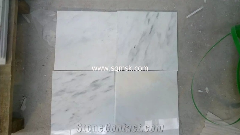 China Oriental White Marble, East White,Snow White,Orient White Marble,Baoxing White,Sichuan White Marble Honed Cut to Size,Marble Tiles,305*610mm for Wall,Floor,Hotel Decoration,Interior,Bathroom