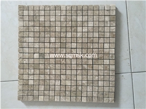 Turkey Natural Stone Light Emperador Mugla Brown Marble Polished 15x15mm Mosaic Tiles & Slabs for Wall,Floor,Interior,Bathroom,Decoration Turkish Emperador Bursa