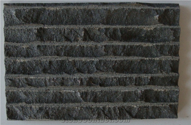 China Natural Hainan Black Basalt Tile & Slab Lava Stone Tile
