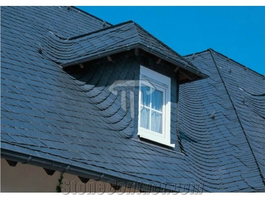 Del Carmen Blue Black Slate for Roof