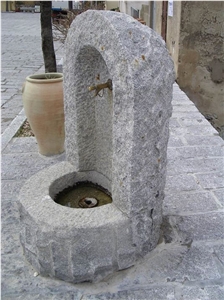 Granito Dell Elba Fountains Handmade Of Any Shape or Size