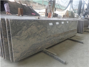 China Juparana Grey Granite Countertops for Kitchen, Polished China Juparana Granite Kitchen Countertops
