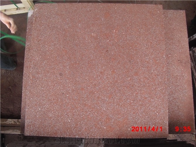 Flamed G666 Granite Slabs/Red Shouning Granite Floor Covering/Flamed G666 Granite Flooring/Flamed G666 Granite Tiles/Flamed G666 Granite Floor Tiles