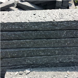 G654 Pineapple/Picked Surface Pavers/Padang Dark Picked Granite Flooring/Impala Black Picked Granite Floor Covering/Sesame Black Picked Granite Tiles
