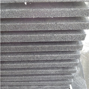 Outdoor Steps Granite G654/Flamed Surface Stair Treads/Grey Granite Stair Riser