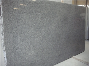 Padang Black Granite Tiles & Slabs, Polished Big Flower G654 Granite Slabs
