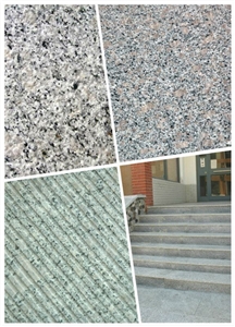 Polished Pearl Flower Granite Tiles & Slabs, G383 Granite Floor Tiles 90x60x3cm