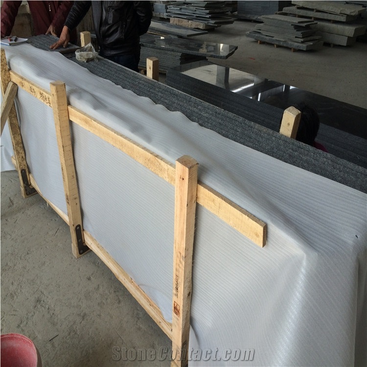 Polished Table Tops/Granite Slabs for Work Tops/Cheap Granite Countertops/G654 Granite Reception Counter Top