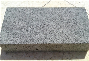 Sawn Surface Black Zhangpu Granite Cube Stone & Pavers, Black Granite Cobble Stone, Granite Driveway Paving Stone