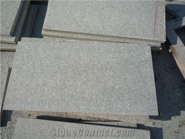 Zhangpu Dark Green Flamed Granite Slabs/G614 Flamed Granite Floor Covering/Zhangpu Dark Green Flamed Granite Flooring/G614 Flamed Granite Tiles