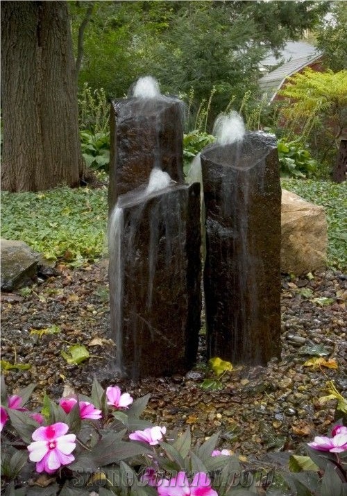 Basalt Outdoor Garden Water Fountain