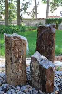 Garden Stone Water Feature for Decoration, Natural Stone Fountain Using in Garden and Outdoor