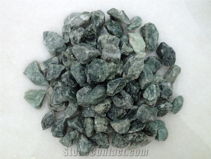 Landscaping Mixed Color Crushed Stone ,River Washed Stone Gravel for Garden and Landscape