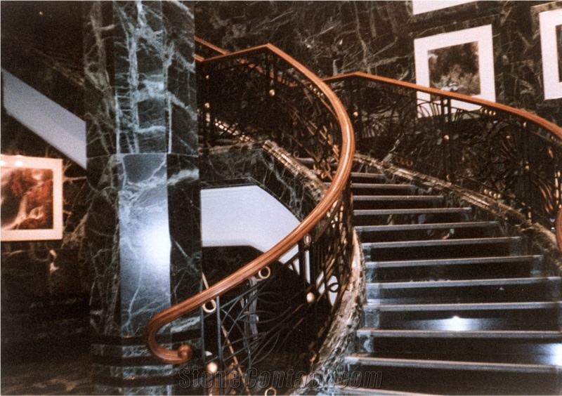 Patricia Green Marble Staircase