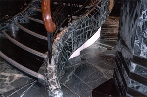 Patricia Green Marble Staircase