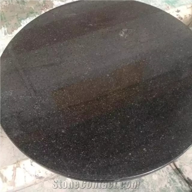 Stone Table, Black Granite Round Table Tops