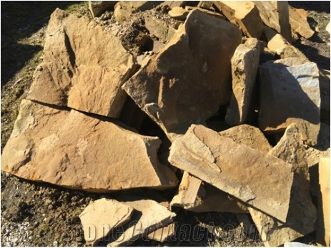 Buff Browns Wall Stone: Brown County Web