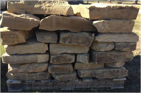 Buff Browns Wall Stone: Brown County Web
