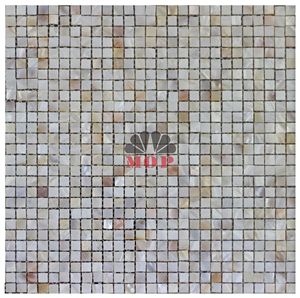 Mirror Tile Freshwater Mother Of Pearl Mosaic