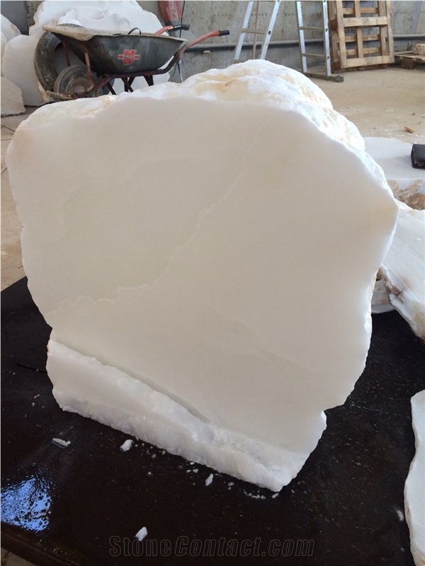 Natural Alabaster Stone Blocks, White Alabaster Blocks