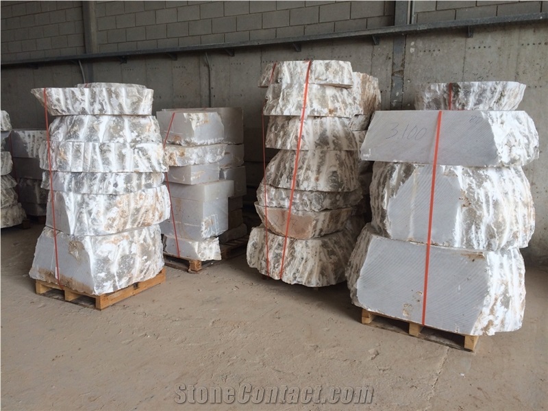 Natural Alabaster Stone Blocks, White Alabaster Blocks