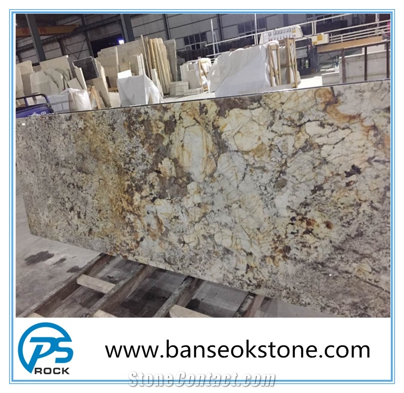 China Top Quality High-End Beige Granite Slabs & Tiles for Hotel