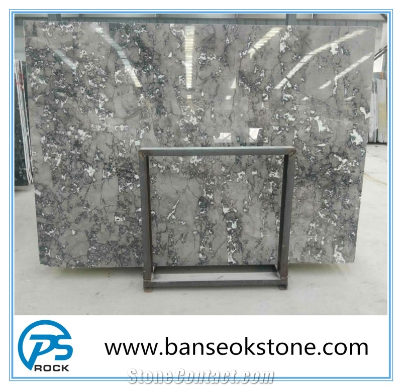 Grey Diamond Marble for Floor Tile and Wall Cladding Thickness