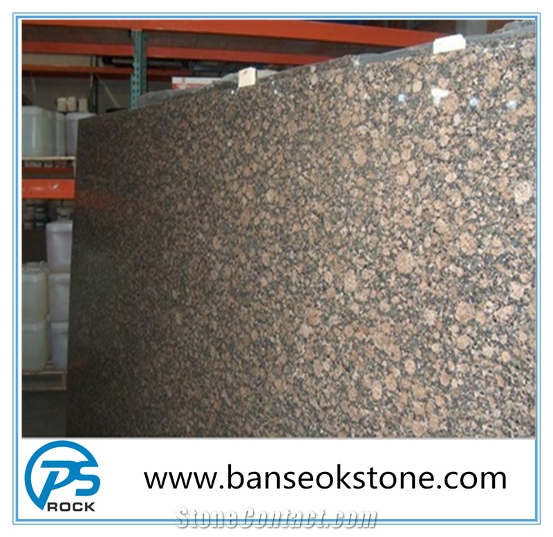 Hot Sale Baltic Brown Granite Slab for Interior Decoration
