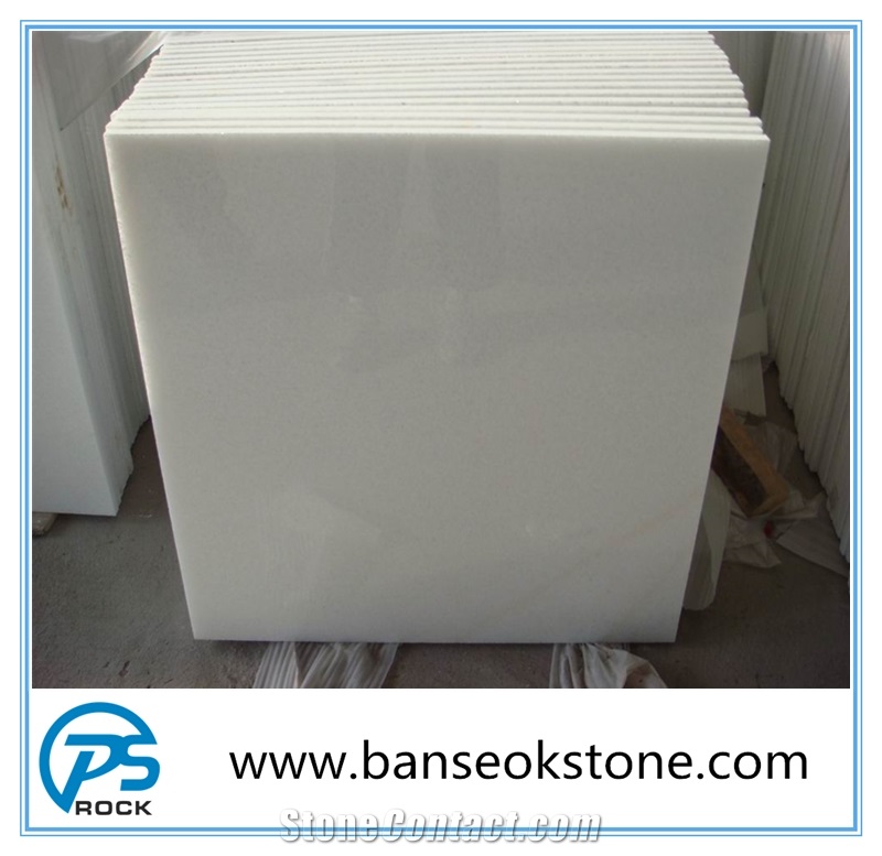 Hot Sale Crystal White Marble Slabs & Tiles for Wall/Floor Covering