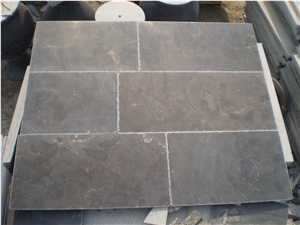 Blue Limestone Honed Pavers Tiles- 200x200x30mm, Grey Limestone Small Cube Stone & Pavers,Thin Flooring Limetone Tiles