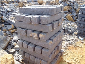 Cheap Granite Cobbles Stone,Cubes,Paving Stone,Exterior Floor Paving Curbstone