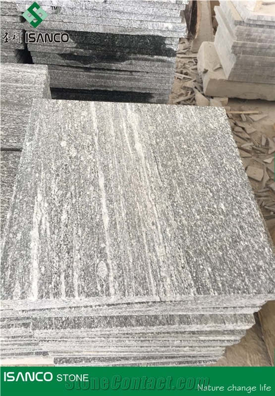 China Light Grey Granite Tiles & Slabs Grey Fantacy Granite Wall Covering & Floor Covering Shanshui Granite Fantacy Grey Granite Pattern Landscaping Granite Tiles Mengyin Original Grey Granite Cheap