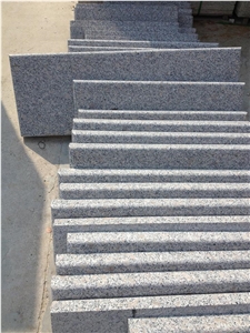 China Shandong Red G383 Granite Steps Red Stone Stairs,Shandong G383 Pearl Flower Step with Competitive Price Shandong Cheap Granite Stair Treads Polished Cheap G383 Stair Risers
