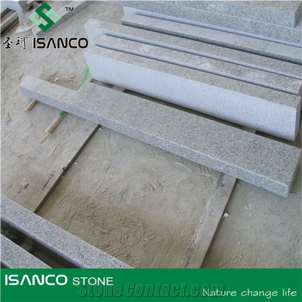 Chinese Grey Granite G603 Polished Window Sills, Grooved Window Sills & Door Frame,Building Stone, Door Surround Polished Granite
